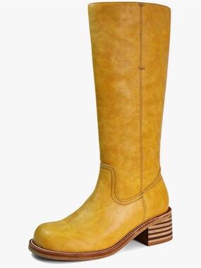 Tall Banana Boots